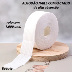 ALGODÃO NAILS COMPACTADO DE ALTA ABSORÇÃO