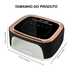 CABINE LED UV RECARREGÁVEL SUN10