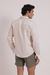 Camisa Puro Linho Giancarlo Natural - comprar online