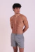 Shorts de Alfaiataria Xadrez Preto - comprar online