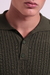 Tricot de Verão Trançado Verde Musgo - comprar online