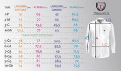 Camisa Manga Longa Básica -Tradicional - Tecido não amarrota - Trajano's