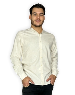 Imagem do Camisa Gola Padre Manga longa - Viscolinho