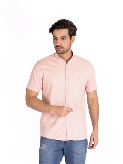 Camisa Manga Curta Gola Padre em Viscolinho c/ Botões pérola na internet