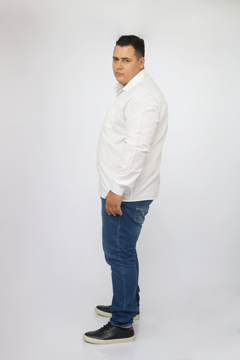 Camisa Manga Longa Plus Size - Tamanho Grande - Não Amarrota - comprar online