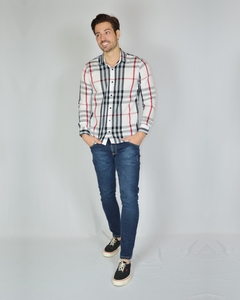 Camisa Xadrez Burbery Manga Longa 100% algodão na internet