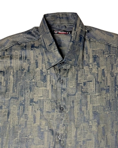 Camisa Plus Size Estampa Edifícios Skyline - Tamanho Grande - Trajano's