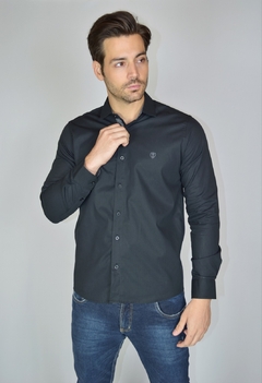 Camisa Social Manga Longa Básica 100% Algodão - comprar online