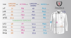 Camisa Manga Longa Básica em Flamê Misto - Falso Linho - loja online