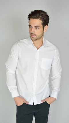 Camisa Manga Longa Básica -Tradicional - Tecido não amarrota na internet