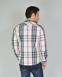 Camisa Xadrez Burbery Manga Longa 100% algodão - comprar online