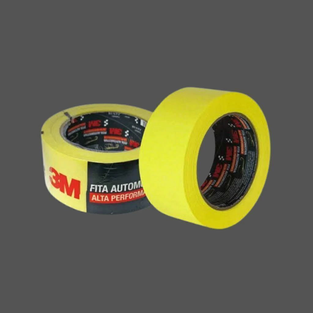 Fita Crepe Automotiva Alta Performance 3M