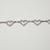 Cinto Lovey Prata Strass - loja online