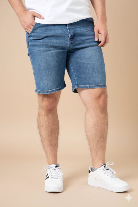 Short rasgado de mezclilla - comprar en línea