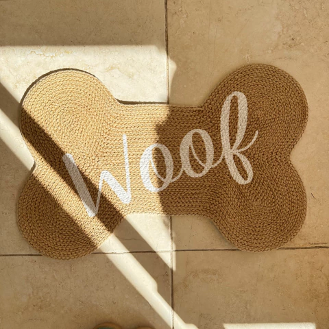 Alfombra Huesito Beige - comprar online