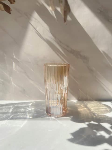 Vasos Clara Dorados x6 - comprar online