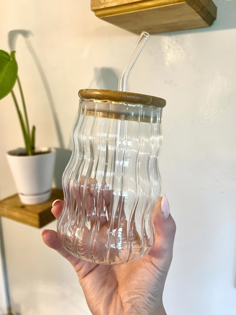 Vaso Vienna rayado