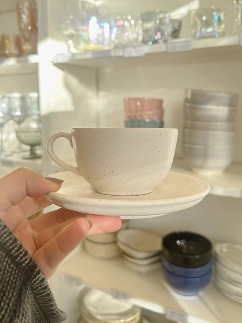 Taza y Plato Baunilha - comprar online