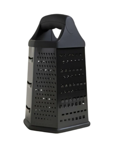 Rallador Hexagonal Negro