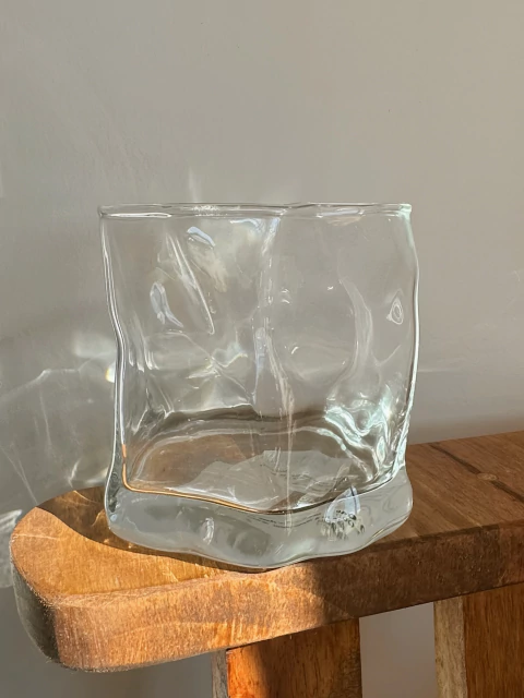 Vaso Burdeos Transparente - comprar online