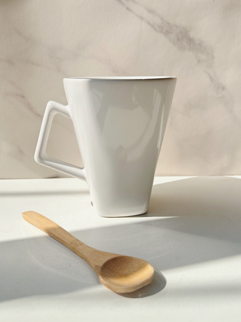 Jarrón Mug Quartier Blanco - comprar online