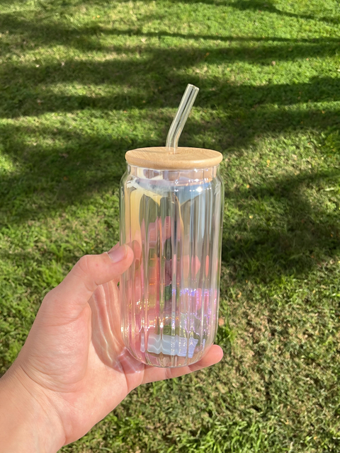 Vaso Venice Rayado Tornasol - comprar online