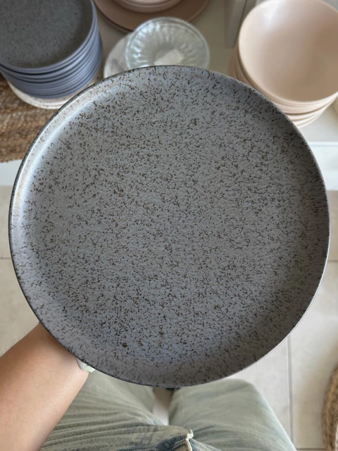 Plato playo Flat Grey - comprar online