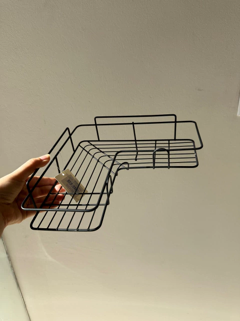 Estante Esquinero negro - comprar online