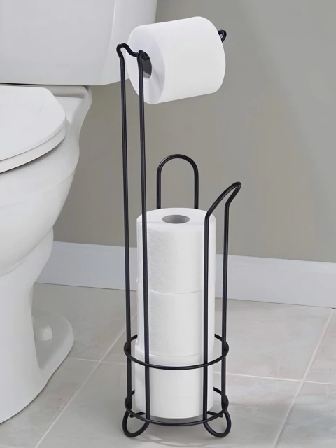 Porta papel Negro - comprar online