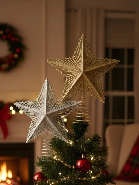 Punta de estrella dorada - comprar online