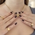 Choker Corrente Fina Personalizada 1 Letra na internet