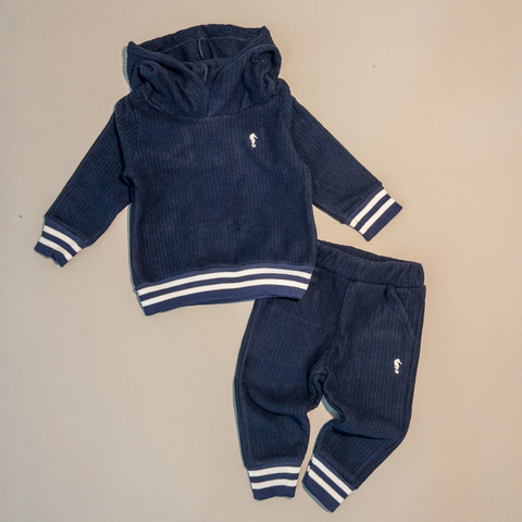 Conjunto em Soft Canelado (1 mês a 2 anos)