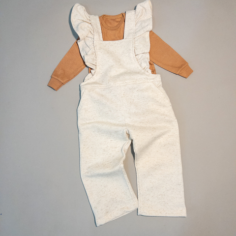 Conjunto Jardineira Frufru (1 a 4 anos)