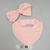 Kit Babador Bandana Impermeável + Laço