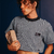 CAMISETA CROPPED AZULOU