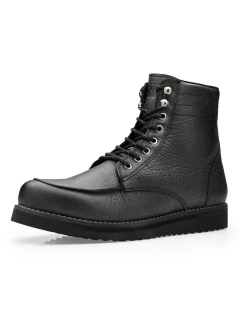 Imagen de Botas para Moto Jarvis Piel Negro con Protecciones