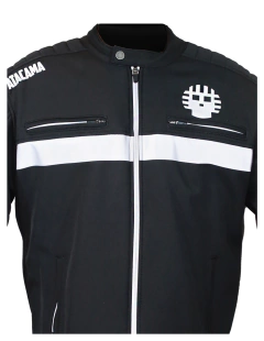 Chamarra motociclista con protecciones negra Atacama - comprar en línea