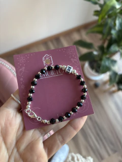 PULSERA CRISTALES 6MM SIGNOS DEL ZODIACO ACERO BLANCO (GÉMINIS) en internet