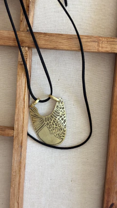 COLLAR PUMA DE BRONCE  FUERZA, INSTINTO Y LIDERAZGO. ENIA - tienda online