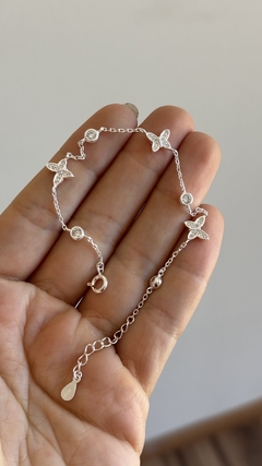 PULSERA MICROPAVE MARIPOSITAS (REGULABLE) en internet