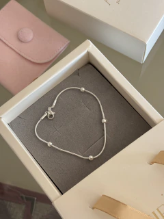 PULSERA CLAPTON BOLITAS 19CM - comprar online