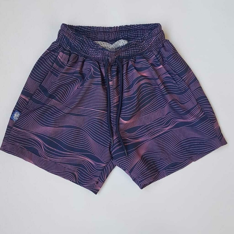 Short de baño con lineas