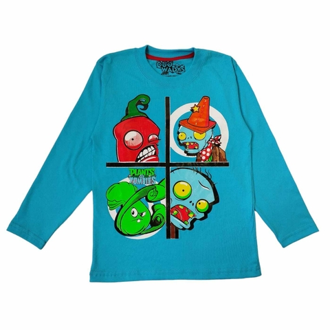 Camiseta Plantas vs Zombies