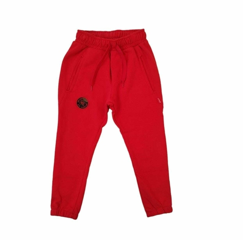 Pantalon rustico con logo
