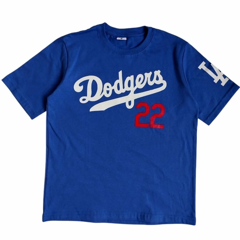 REMERA OVERSIZE DODGERS unisex