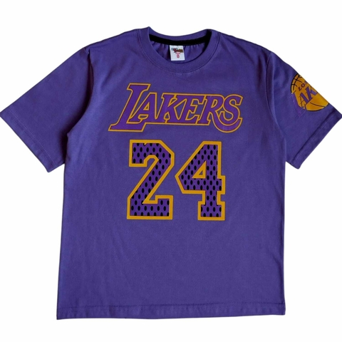 REMERA OVERSIZE LAKERS unisex