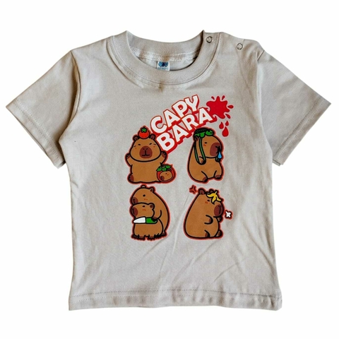 REMERA DE BEBE CAPIBARA