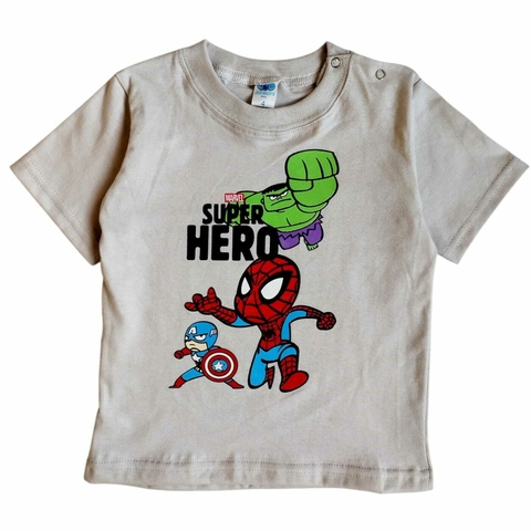 REMERA DE BEBE SUPER HERO