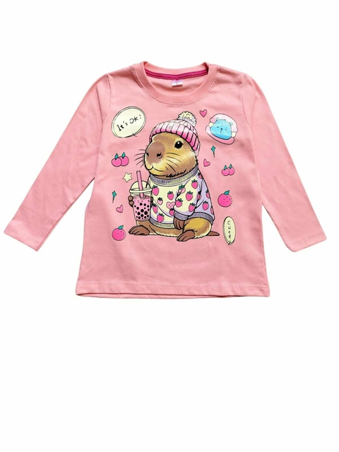 CAMISETA DE NENA CAPIBARA - comprar online