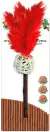 Brinquedo Stick Matatabi com Bolinha e Pena Vermelha para Gatos - comprar online